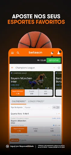 Скриншот 5 — Betsson - Cassino e Apostas
