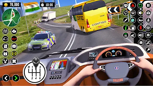 Скриншот 4 — Bus Driving School : Bus Games