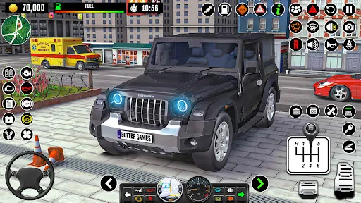 Скриншот 5 — City Driving School Car Games