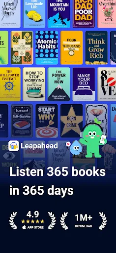 Скриншот 1 — LeapAhead - Daily Book Cast