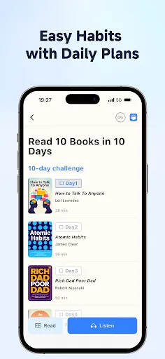 Скриншот 4 — LeapAhead - Daily Book Cast