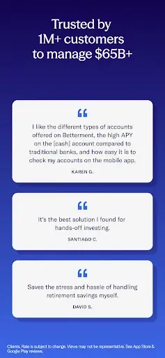 Скриншот 7 — Betterment Invest & Save Money
