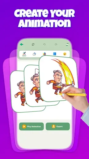 Скриншот 1 — Art Animate & Draw Anim