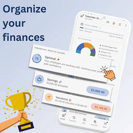 Скриншот 1 — Beyond Budget - Budget Planner