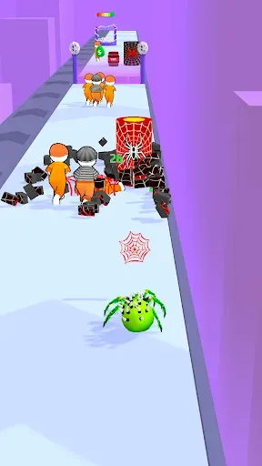 Скриншот 2 — Spider Evolve n Shoot