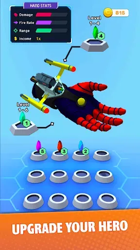 Скриншот 2 — Superhero Hand Run