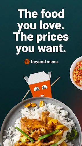 Скриншот 1 — Beyond Menu - Food Delivery