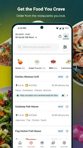 Скриншот 4 — Beyond Menu - Food Delivery