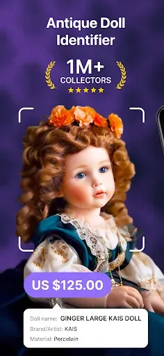 Скриншот 1 — Antique Doll Identifier App