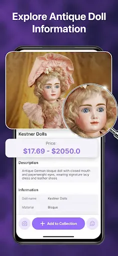 Скриншот 3 — Antique Doll Identifier App