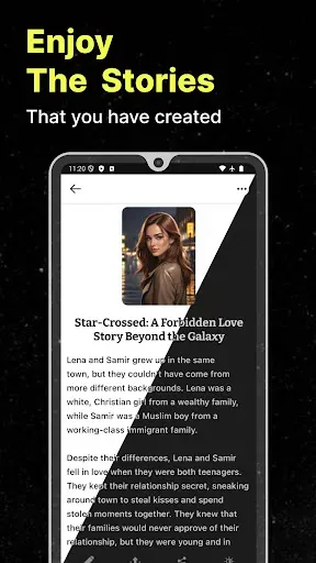 Скриншот 5 — AI Story Generator Novel Maker