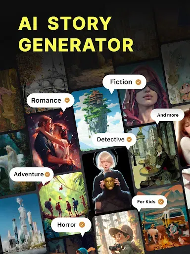 Скриншот 6 — AI Story Generator Novel Maker