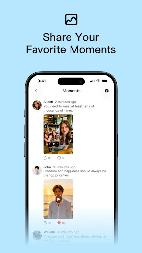 Скриншот 6 — BFF Messenger - Личный чат