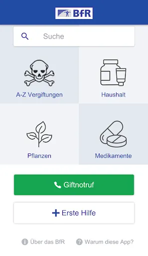 Скриншот 1 — Vergiftungsunfälle bei Kindern