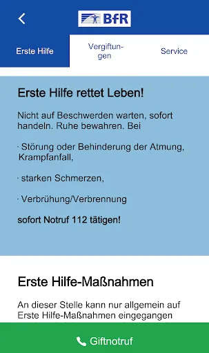 Скриншот 5 — Vergiftungsunfälle bei Kindern