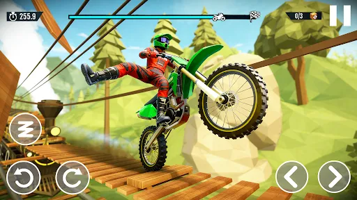 Скриншот 3 — Moto Stunt Extreme Trials