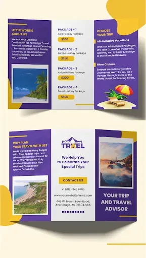 Скриншот 2 — Brochure Maker, Pamphlet Maker