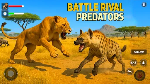 Скриншот 5 — Lion The Wild Animal Simulator