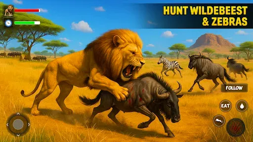 Скриншот 6 — Lion The Wild Animal Simulator