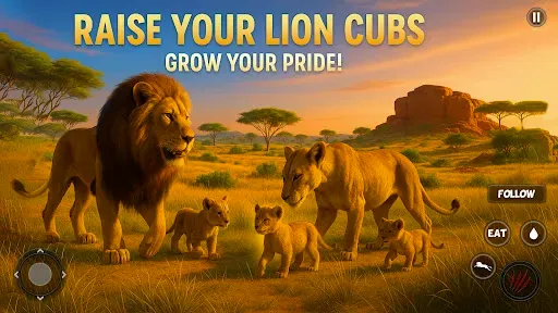 Скриншот 7 — Lion The Wild Animal Simulator
