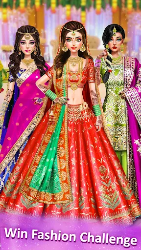 Скриншот 3 — Indian Wedding Dress Up Games