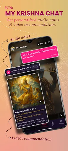 Скриншот 5 — Bhagavad Gita For All | Video
