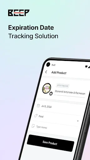 Скриншот 1 — BEEP - Expiry Date Tracking