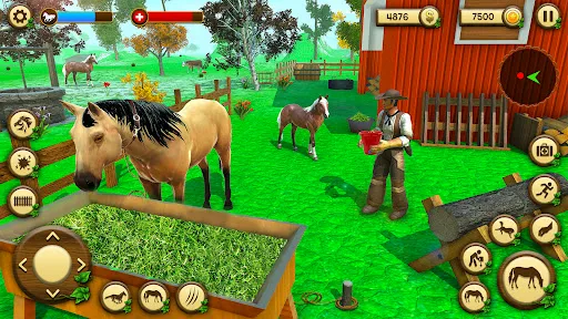 Скриншот 1 — Horse Simulator Survival Games