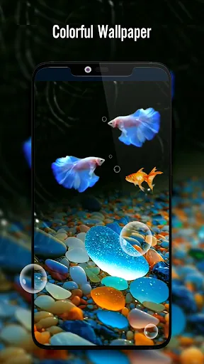 Скриншот 3 — Fish On Screen 3D Wallpaper