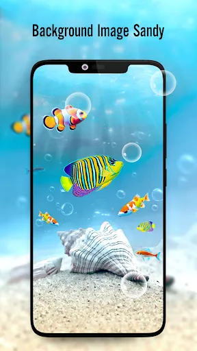Скриншот 5 — Fish On Screen 3D Wallpaper