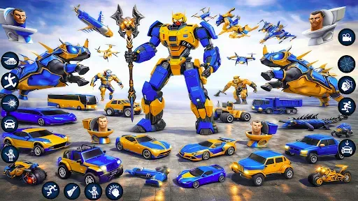 Скриншот 2 — Robot Game Transformation Game