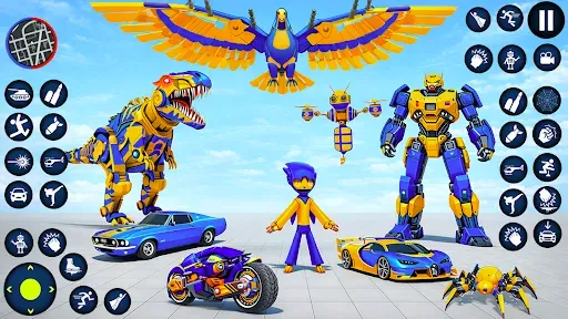 Скриншот 7 — Robot Game Transformation Game