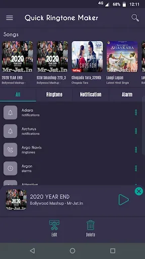 Скриншот 3 — Quick Ringtone Maker - Cut MP3
