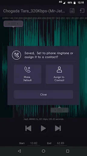 Скриншот 6 — Quick Ringtone Maker - Cut MP3