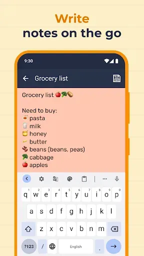 Скриншот 6 — Simple Notepad for android