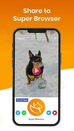 Скриншот 2 — Super Browser: Fast & Private
