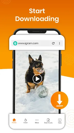 Скриншот 3 — Super Browser: Fast & Private
