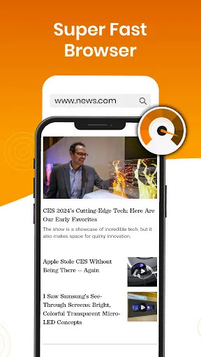 Скриншот 5 — Super Browser: Fast & Private