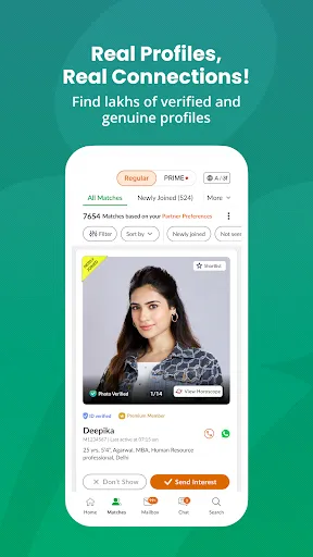 Скриншот 3 — BharatMatrimony® Matrimony App