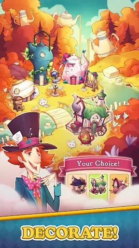Скриншот 1 — Alice - Wonderland Solitaire