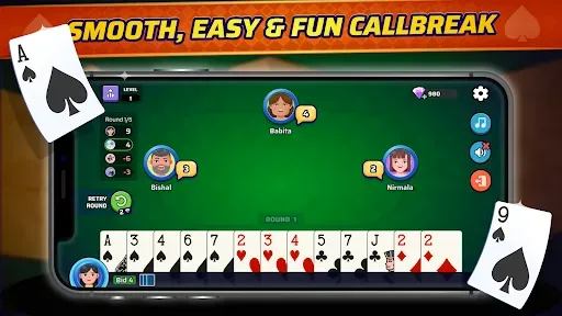 Скриншот 6 — Callbreak Lakadi - Card Game