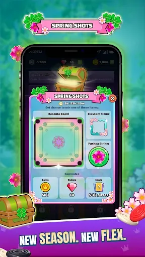 Скриншот 3 — Carrom Board - Disc Pool Game
