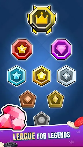 Скриншот 4 — Carrom Board - Disc Pool Game