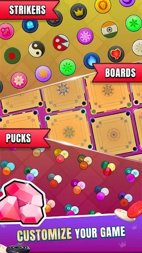 Скриншот 7 — Carrom Board - Disc Pool Game