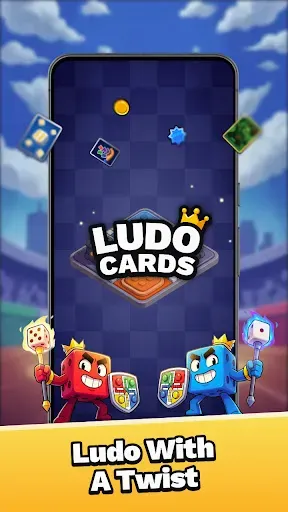 Скриншот 1 — Ludo Cards Royale - Board Game