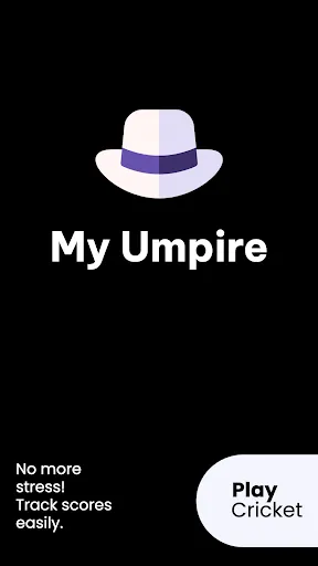 Скриншот 1 — My Umpire - Cricket Scorer