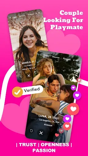 Скриншот 3 — BiCupid: Date Singles, Couples