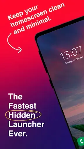 Скриншот 1 — Zone Edge Launcher and drawer
