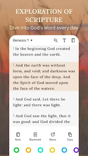 Скриншот 4 — Pray Bible - Audio&Verse