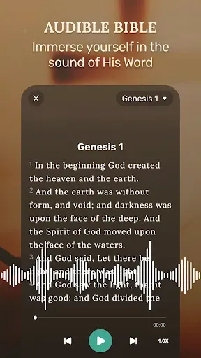 Скриншот 5 — Pray Bible - Audio&Verse